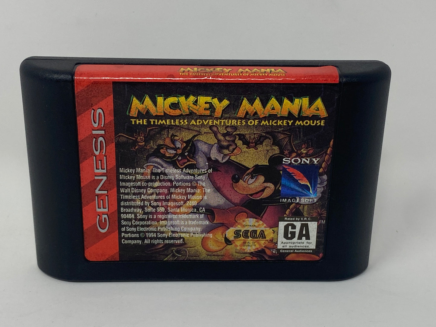 Sega Genesis - Mickey Mania - Complete