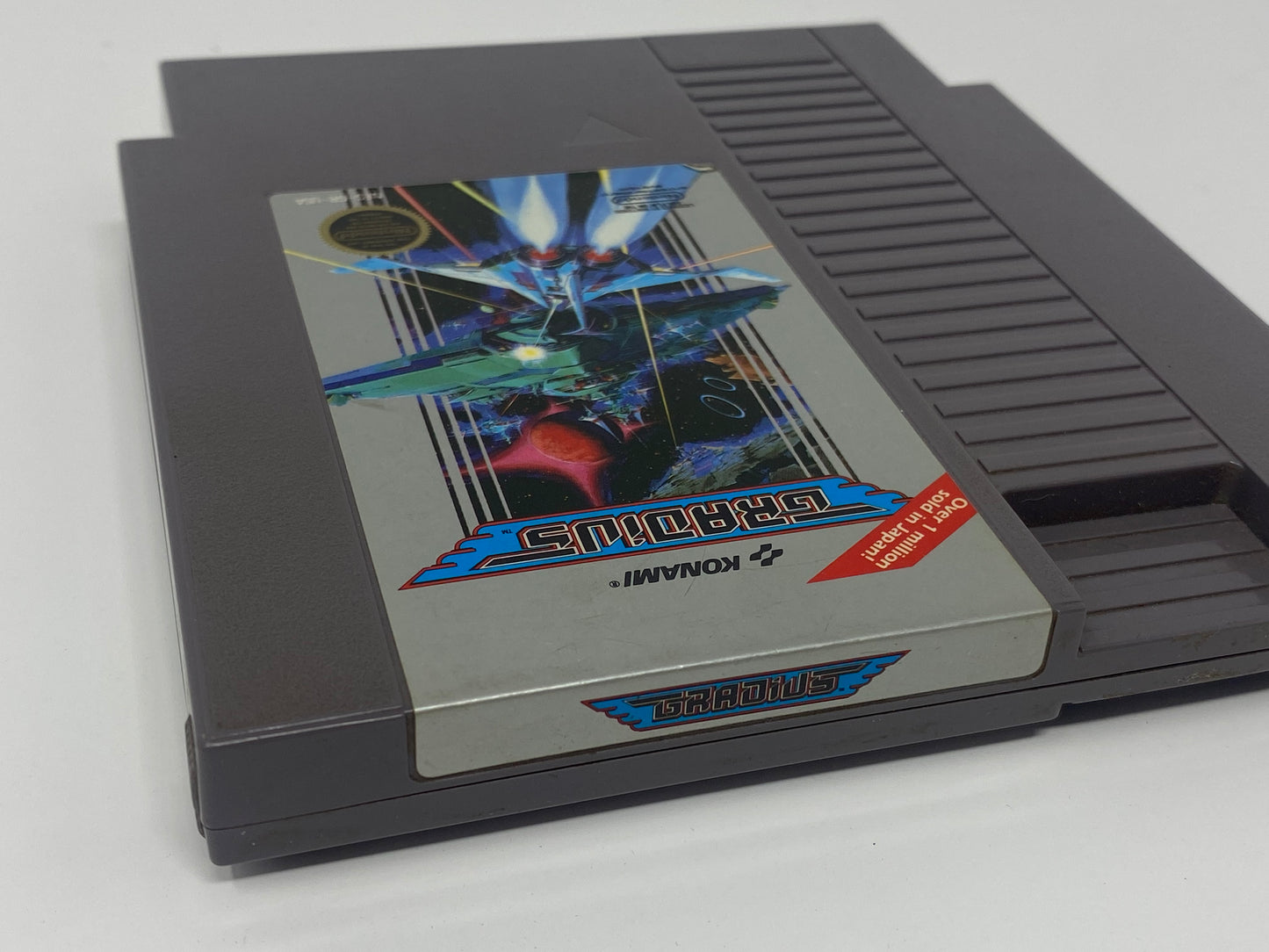 NES Nintendo - Gradius w/ Instructions - 5 Screw Cart