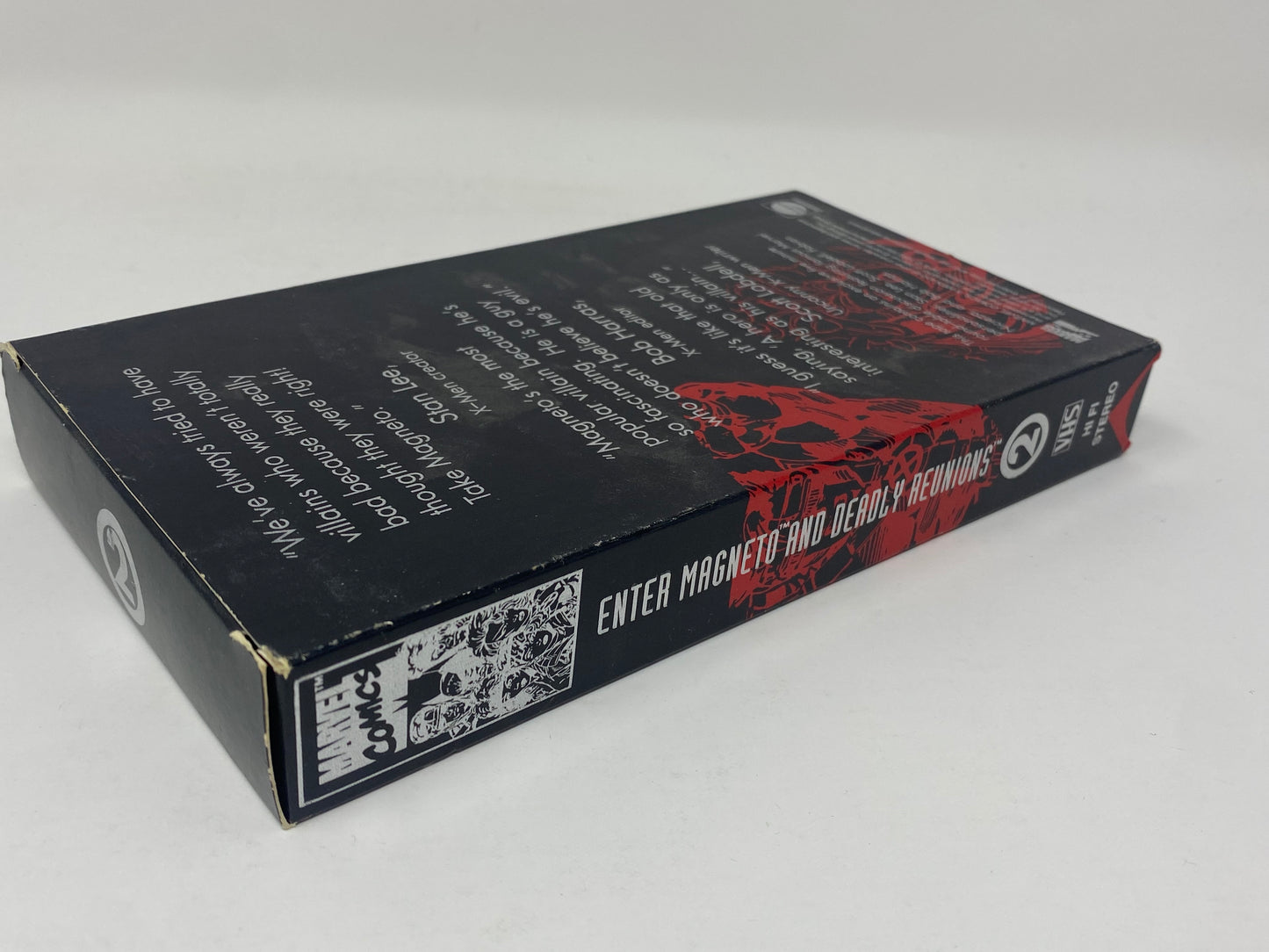 Vintage X-Men 2 Creators Choice Enter Magneto and Deadly Reunion VHS (1993)