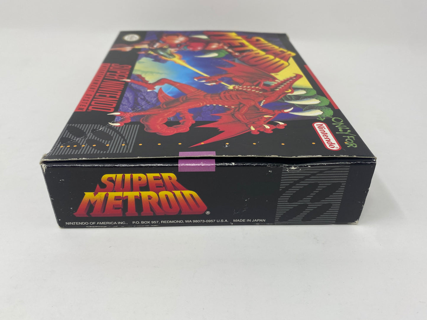 SNES Super Nintendo - Super Metroid - CIB Complete in Box