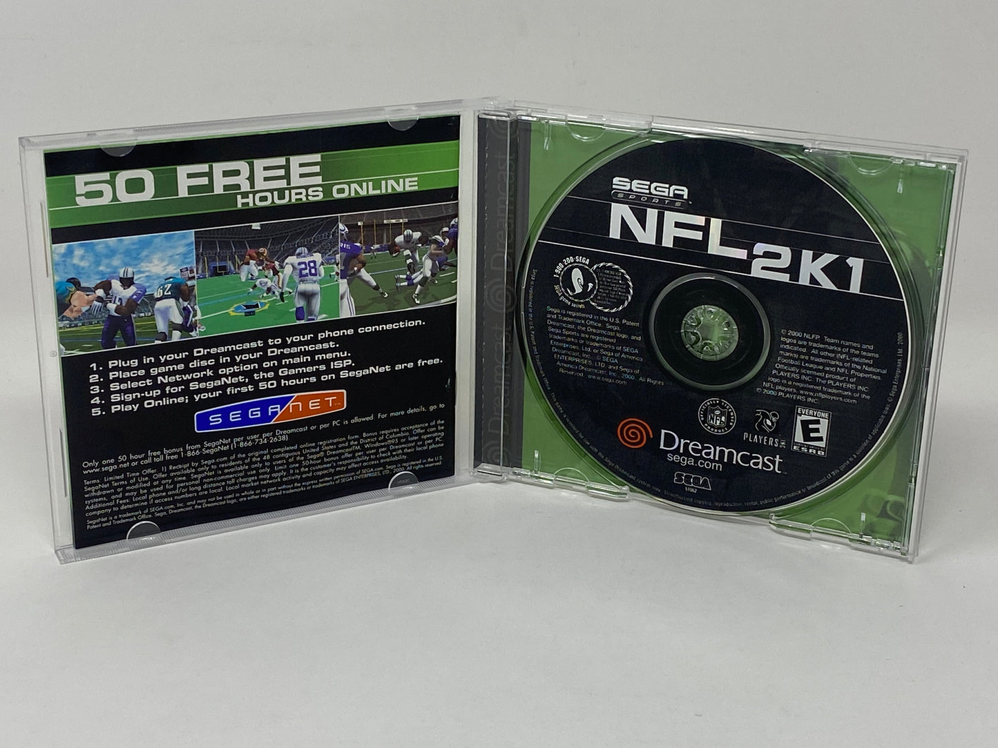 Sega Dreamcast - NFL 2K1 Football