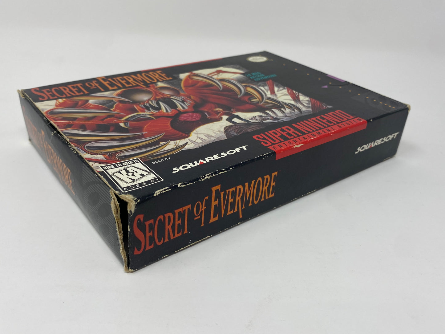 SNES Super Nintendo - Secret of Evermore - CIB Complete in Box