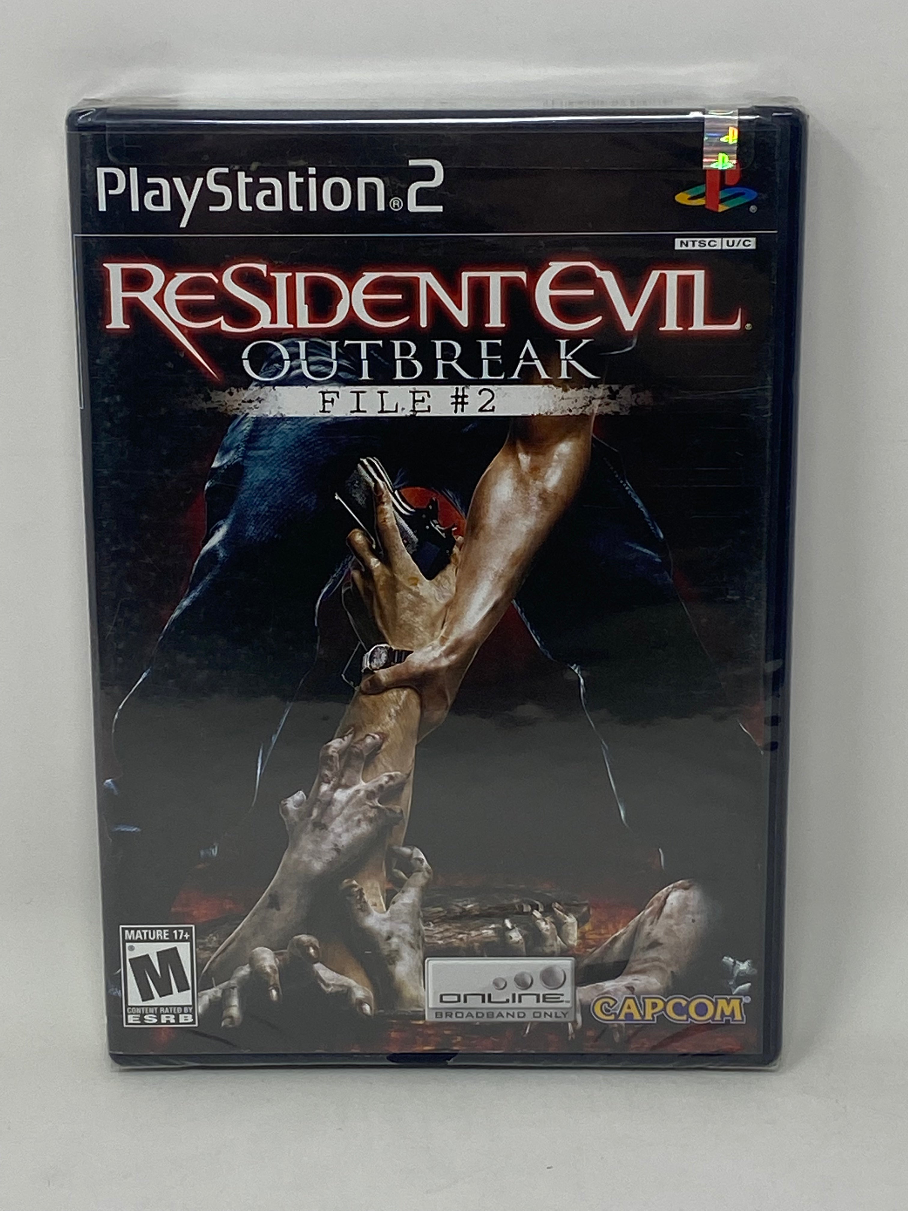 RESIDENT EVIL OUTBREAK FILE cheapest #2 (PS2)