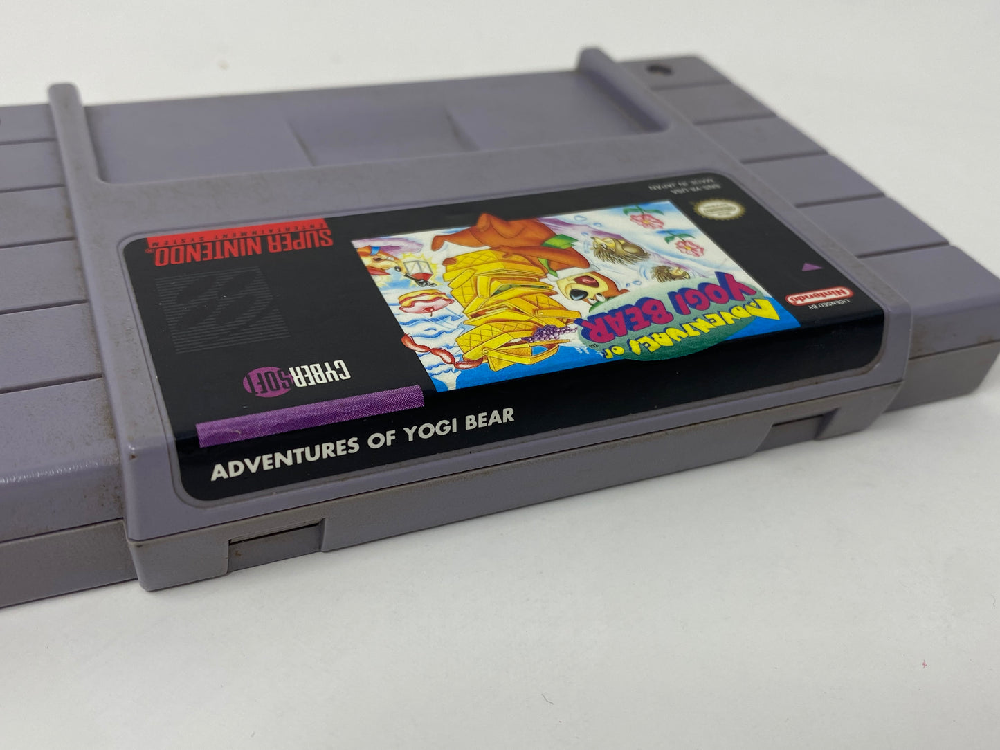 SNES Super Nintendo - Adventures of Yogi Bear