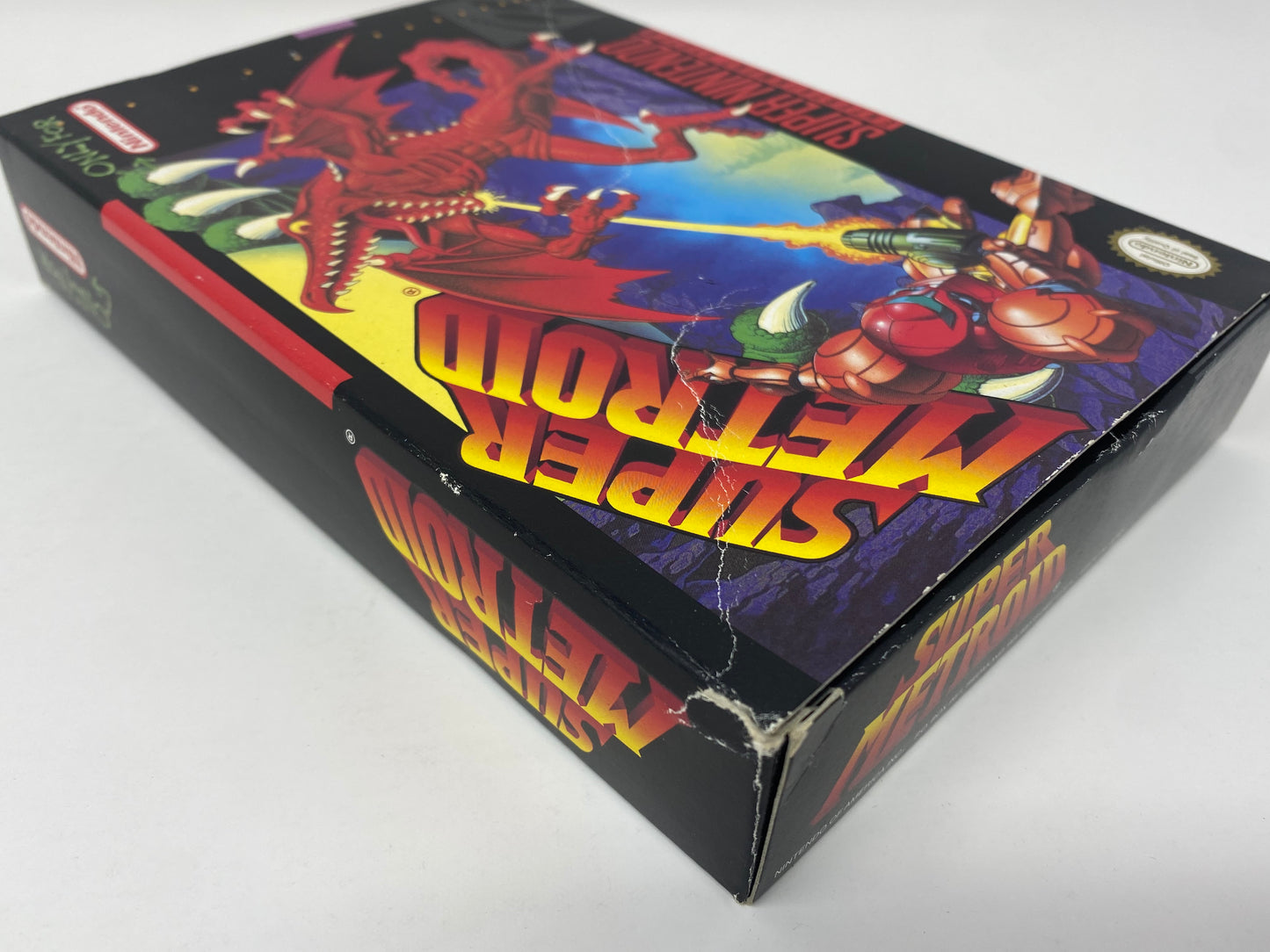 SNES Super Nintendo - Super Metroid - CIB Complete in Box