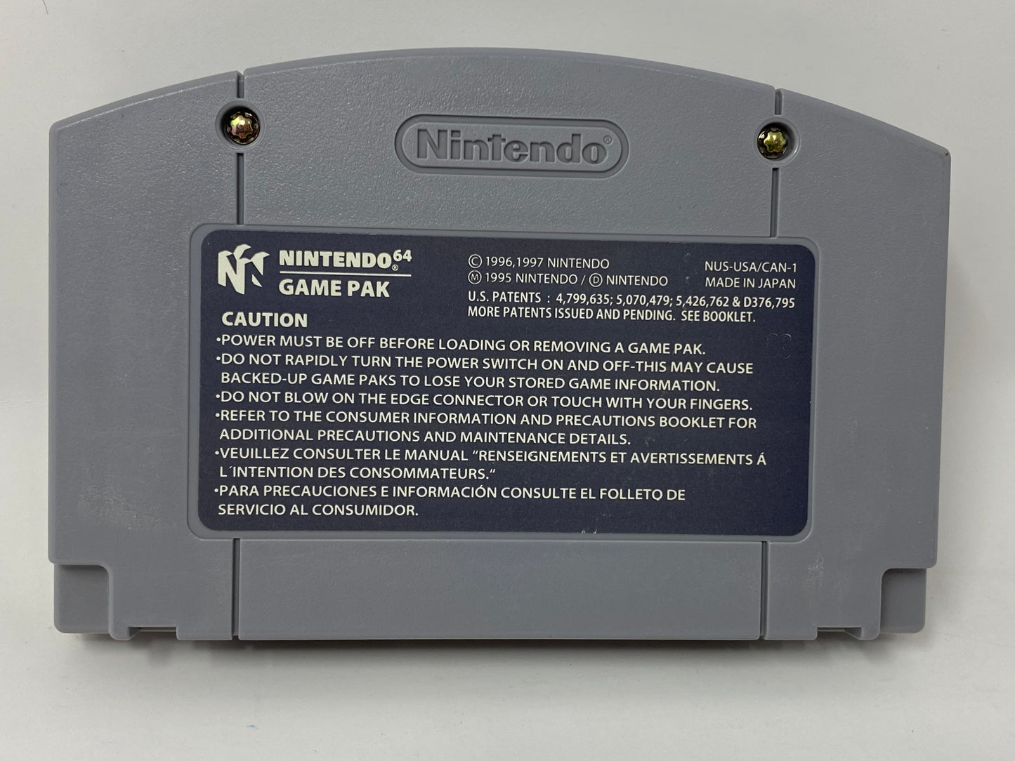 N64 Nintendo 64 - Bottom of the 9th Baseball
