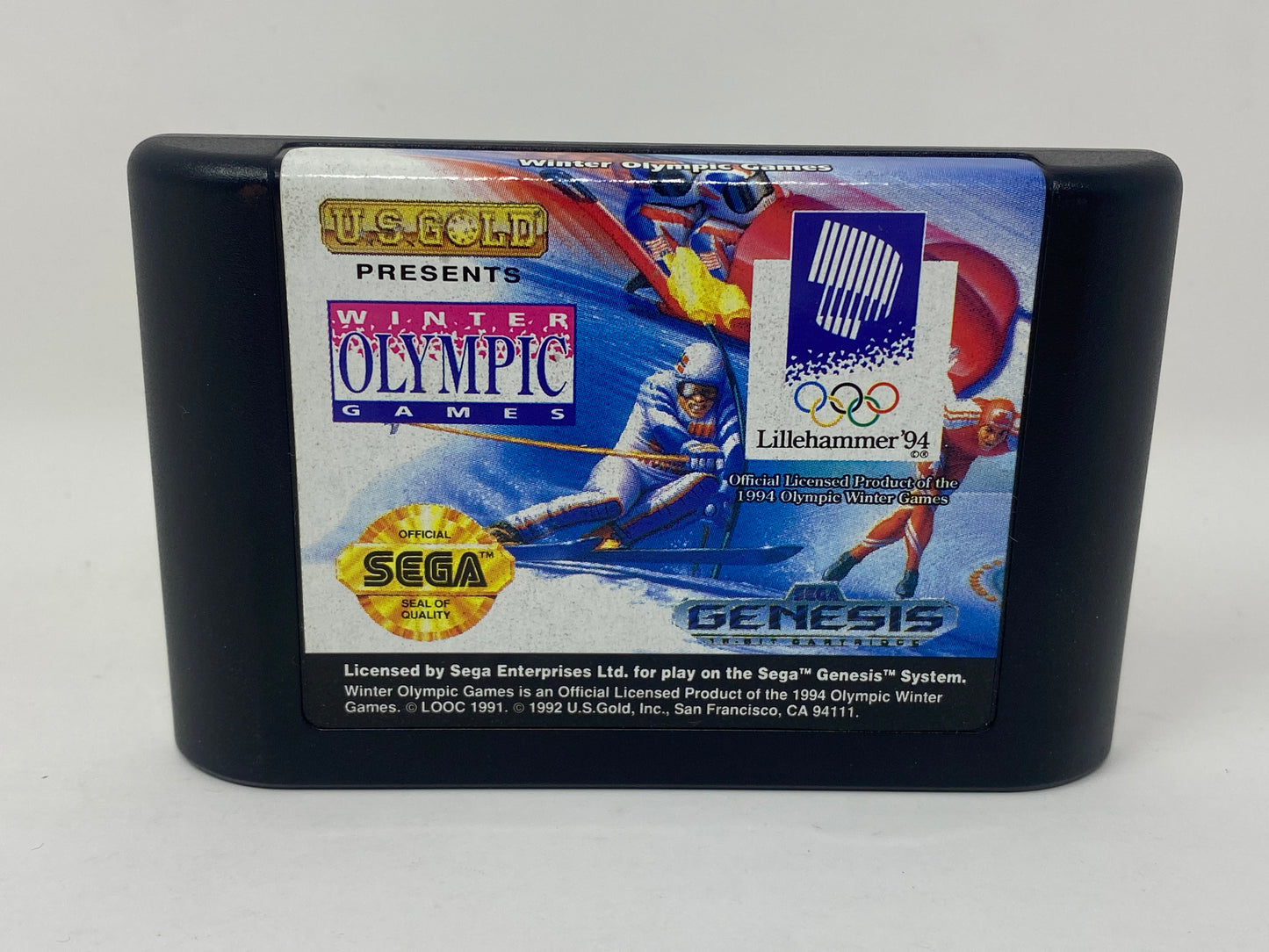 Sega Genesis - Winter Olympic Games Lillehammer ‘94 - Complete