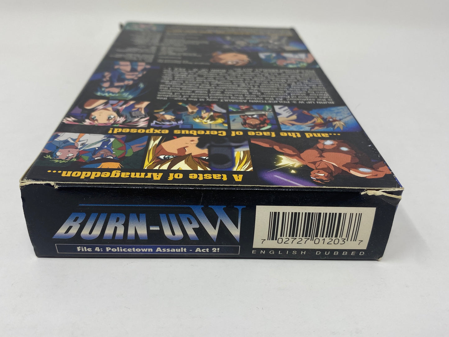 Burn Up W File 4 Policetown Assault 2 - VHS Anime