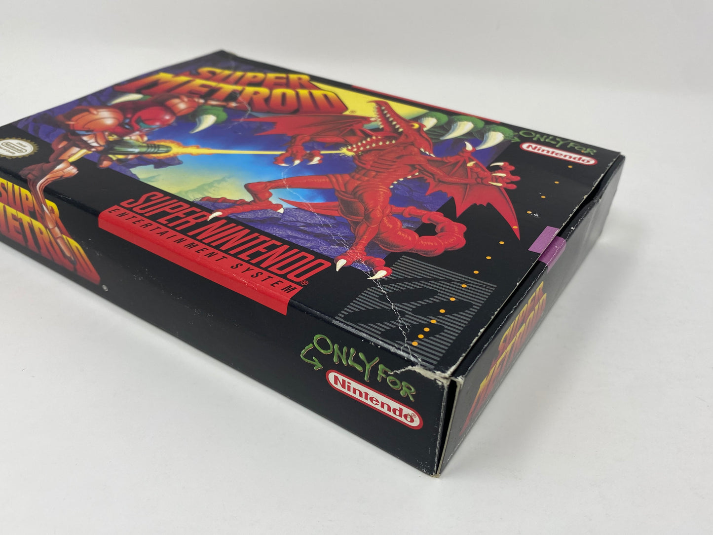 SNES Super Nintendo - Super Metroid - CIB Complete in Box