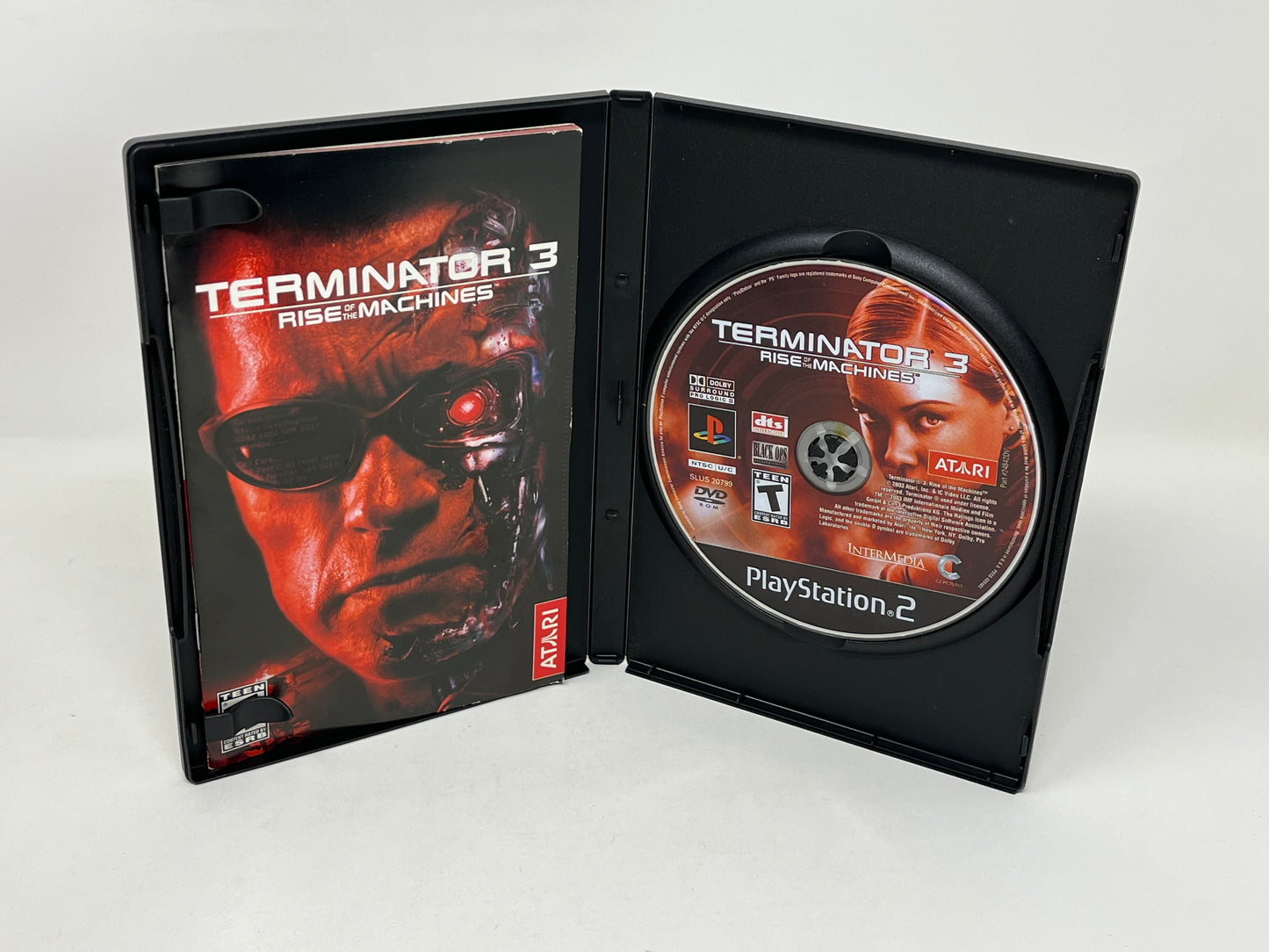 Sony PlayStation 2 PS2 - Terminator 3 Rise of the Machines - Complete