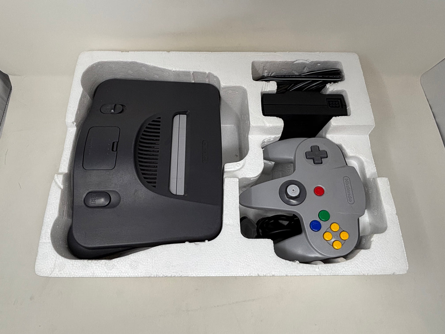 Nintendo 64 N64 Atomic Purple Controller System Bundle - Complete