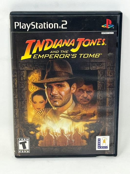 Sony PlayStation 2 PS2 - Indiana Jones and the Emperor’s Tomb