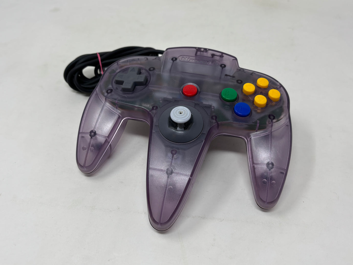 Nintendo 64 N64 Atomic Purple Controller System Bundle - Complete
