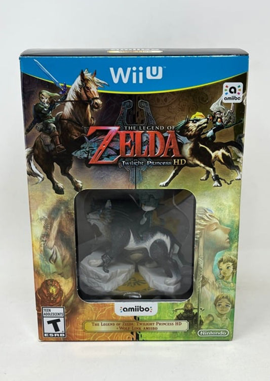Nintendo Wii U - Legend of Zelda Twilight Princess HD Amiibo Bundle