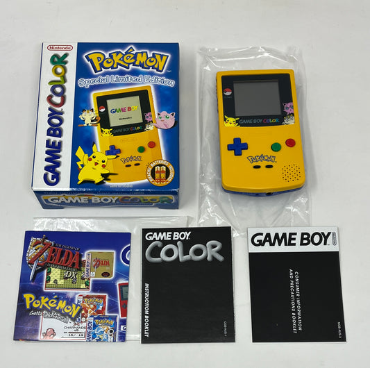 Nintendo Game Boy Color Pokemon Special Limited Edition - Complete in Box