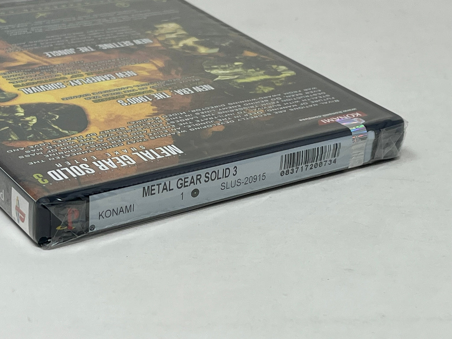 Sony PlayStation 2 - Metal Gear Solid 3 Snake Eater - Brand New / Factory Sealed