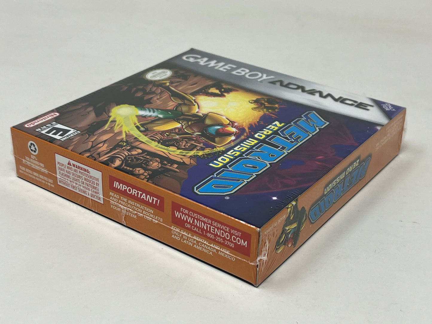 Nintendo Game Boy Advance - Metroid Zero Mission - Brand New / Factory Sealed