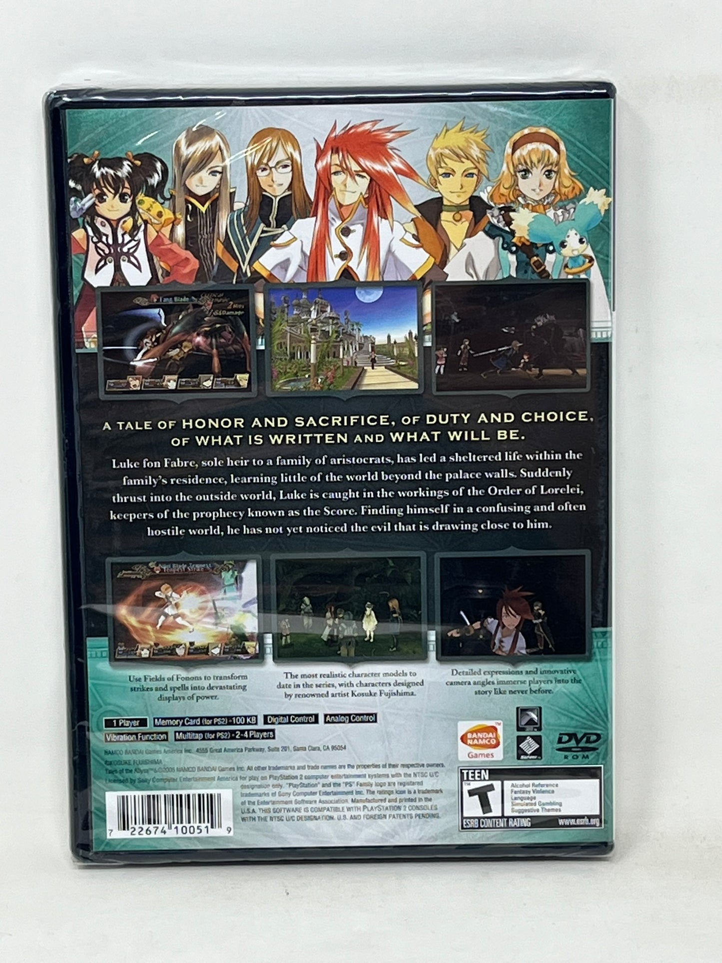 Sony PlayStation 2 - Tales of the Abyss - Brand New / Factory Sealed