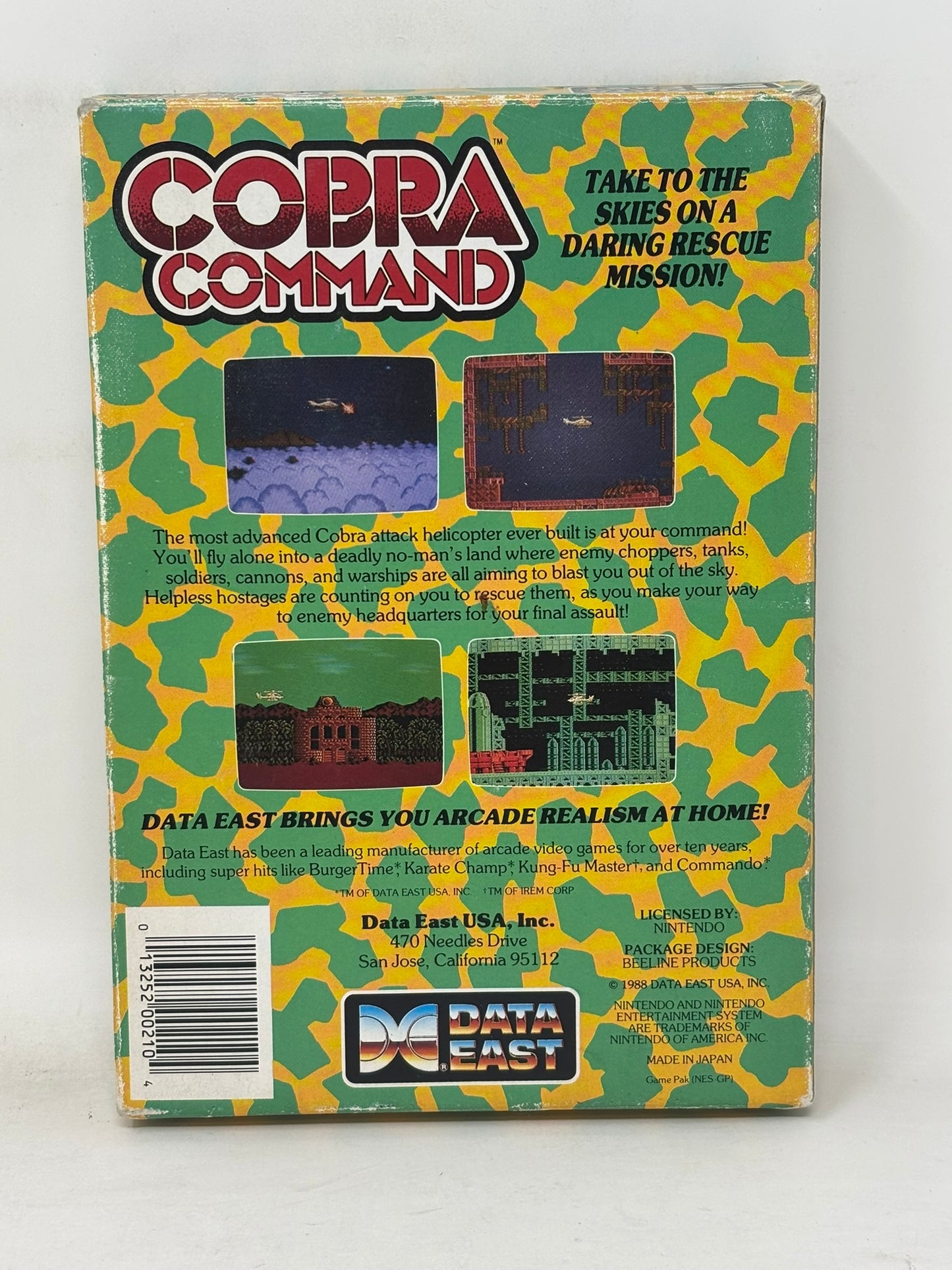 NES Nintendo - Cobra Command - Complete