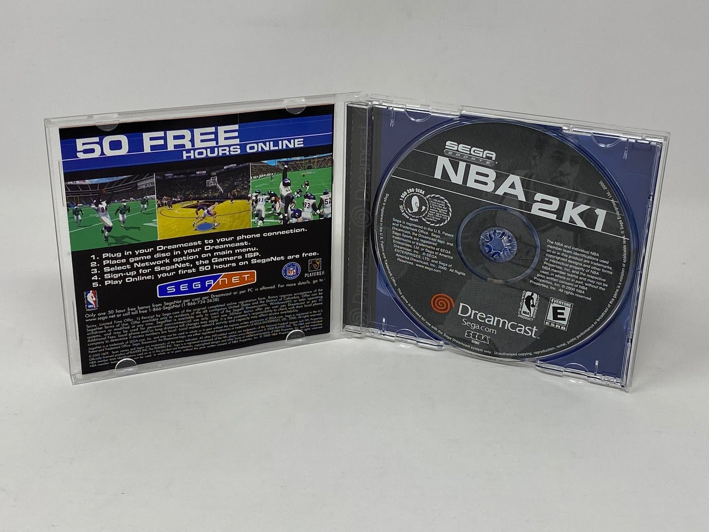 Sega Dreamcast - NBA  2K1 - Complete