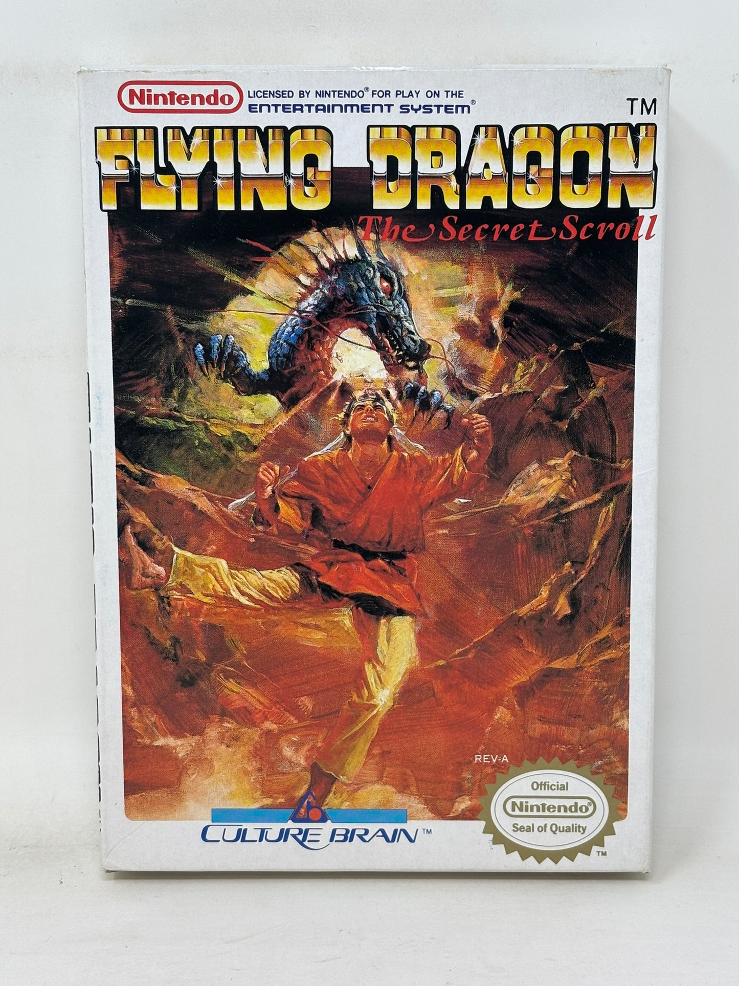 NES Nintendo - Flying Dragon: The Secret Scroll - Complete