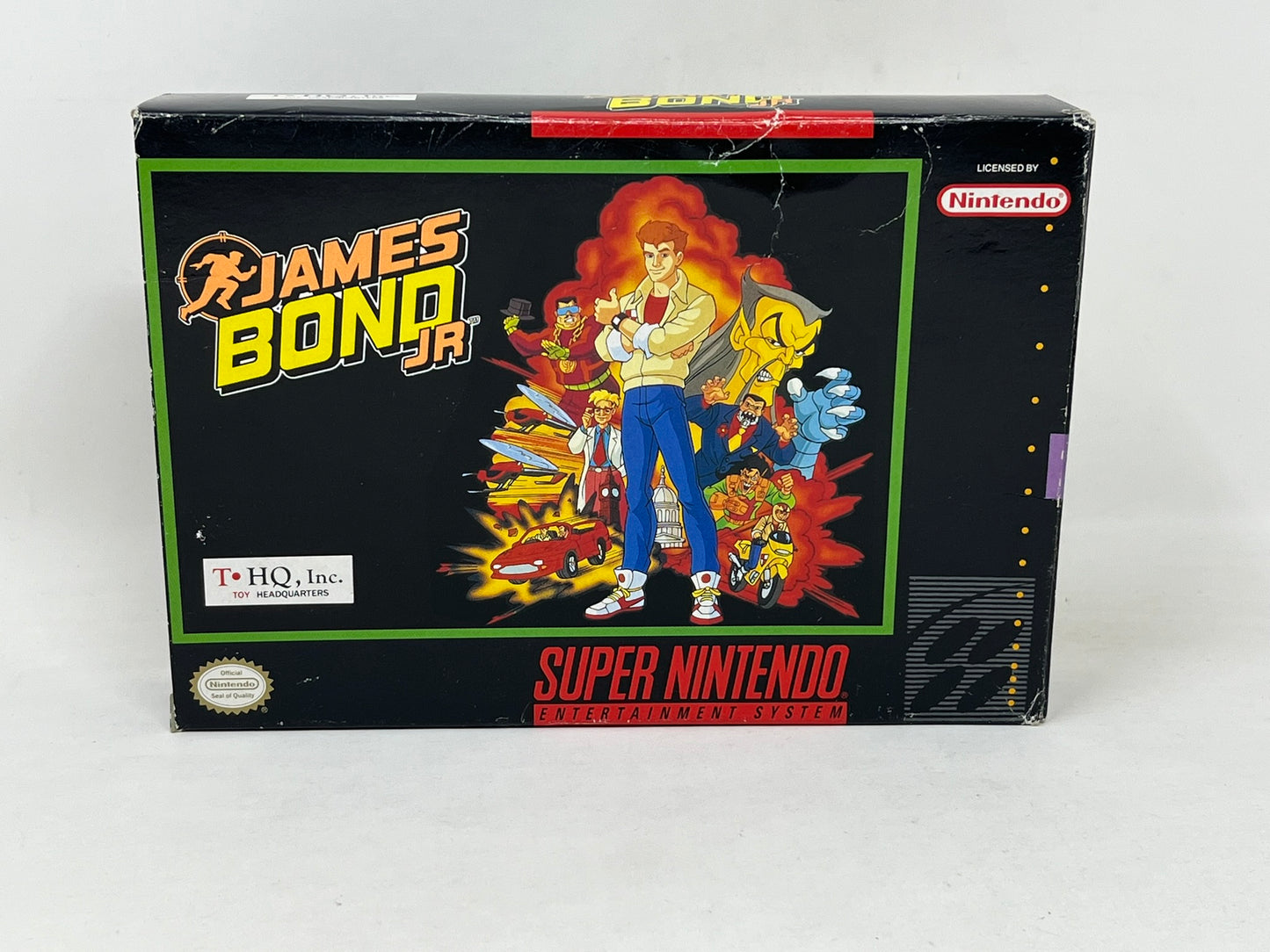 SNES Super Nintendo - James Bond Jr. - Complete