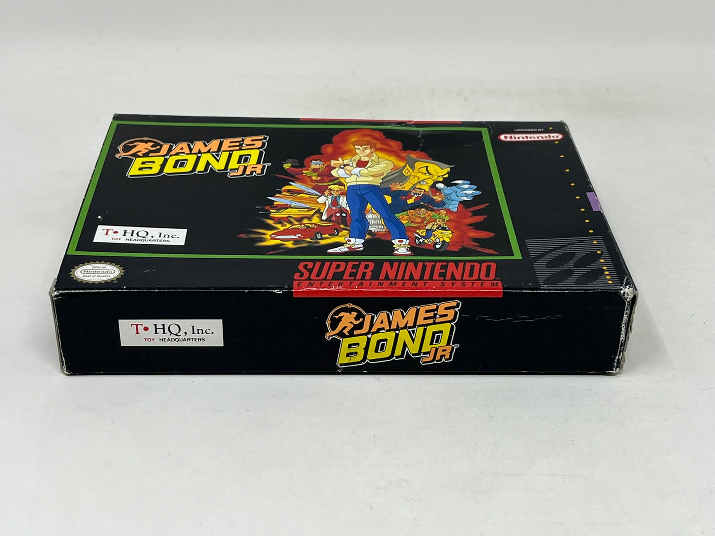 SNES Super Nintendo - James Bond Jr. - Complete