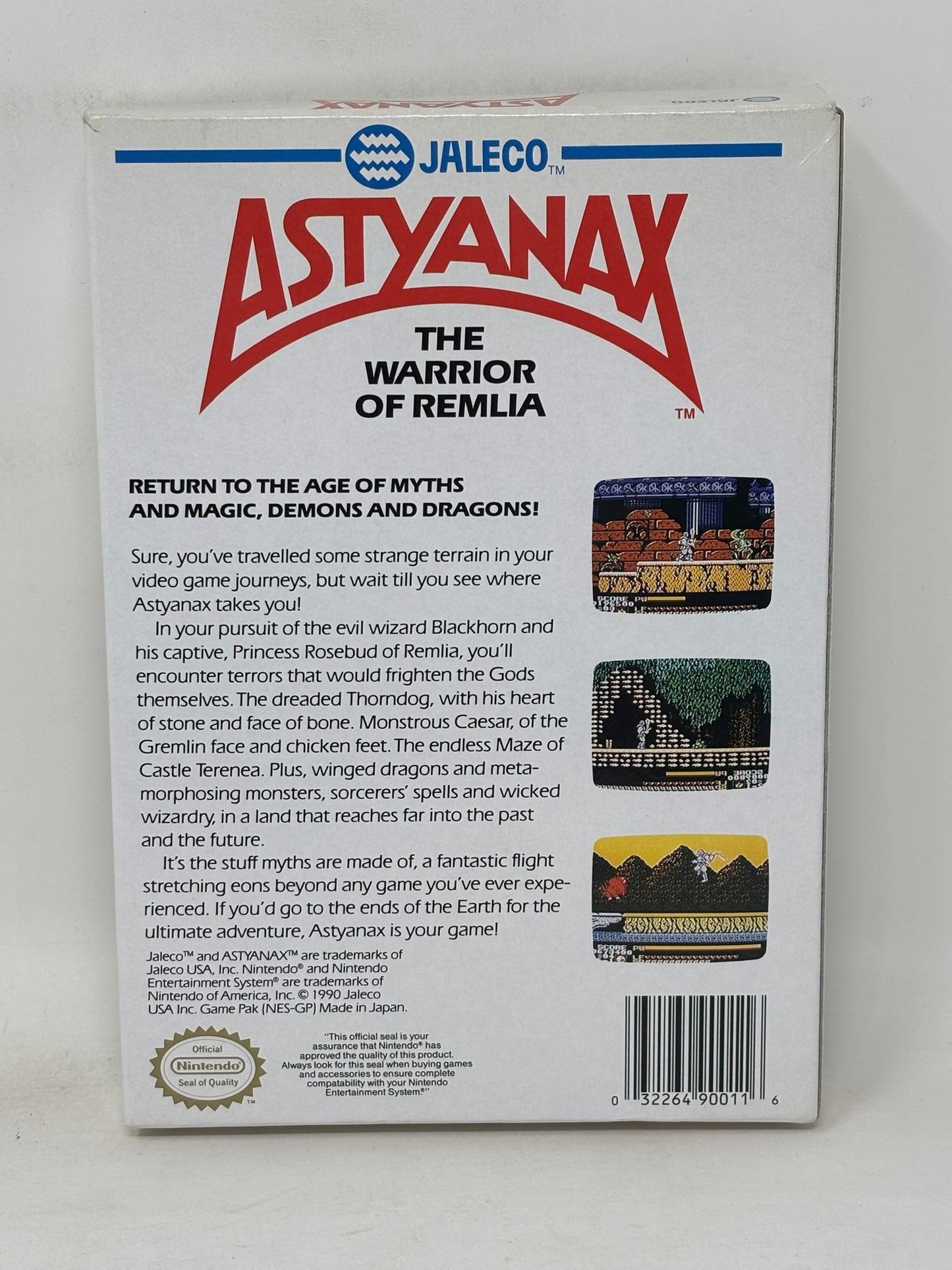 NES Nintendo - Astyanax - Complete
