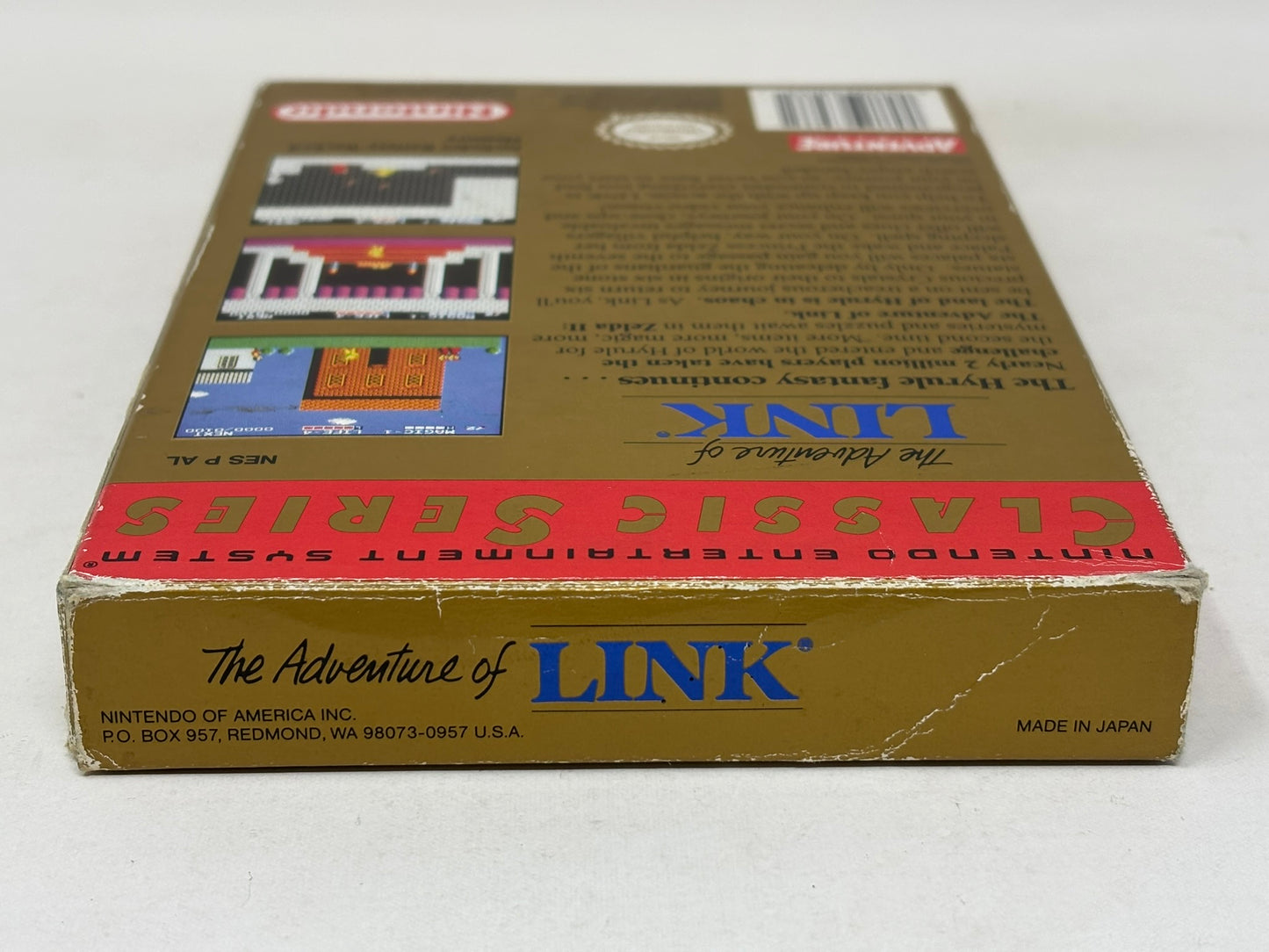 NES Nintendo - Zelda II The Adventure of Link (Classic Series) Complete
