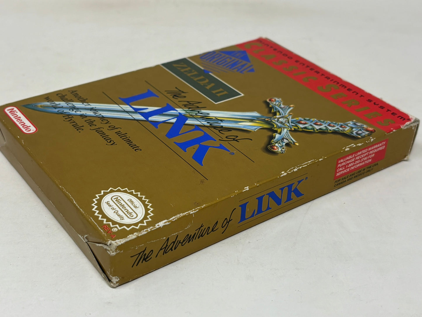 NES Nintendo - Zelda II The Adventure of Link (Classic Series) Complete