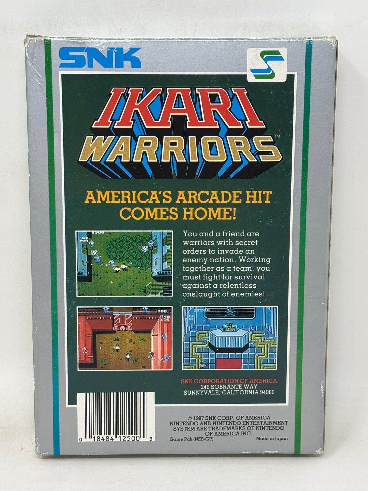 NES Nintendo - Ikari Warriors - Complete