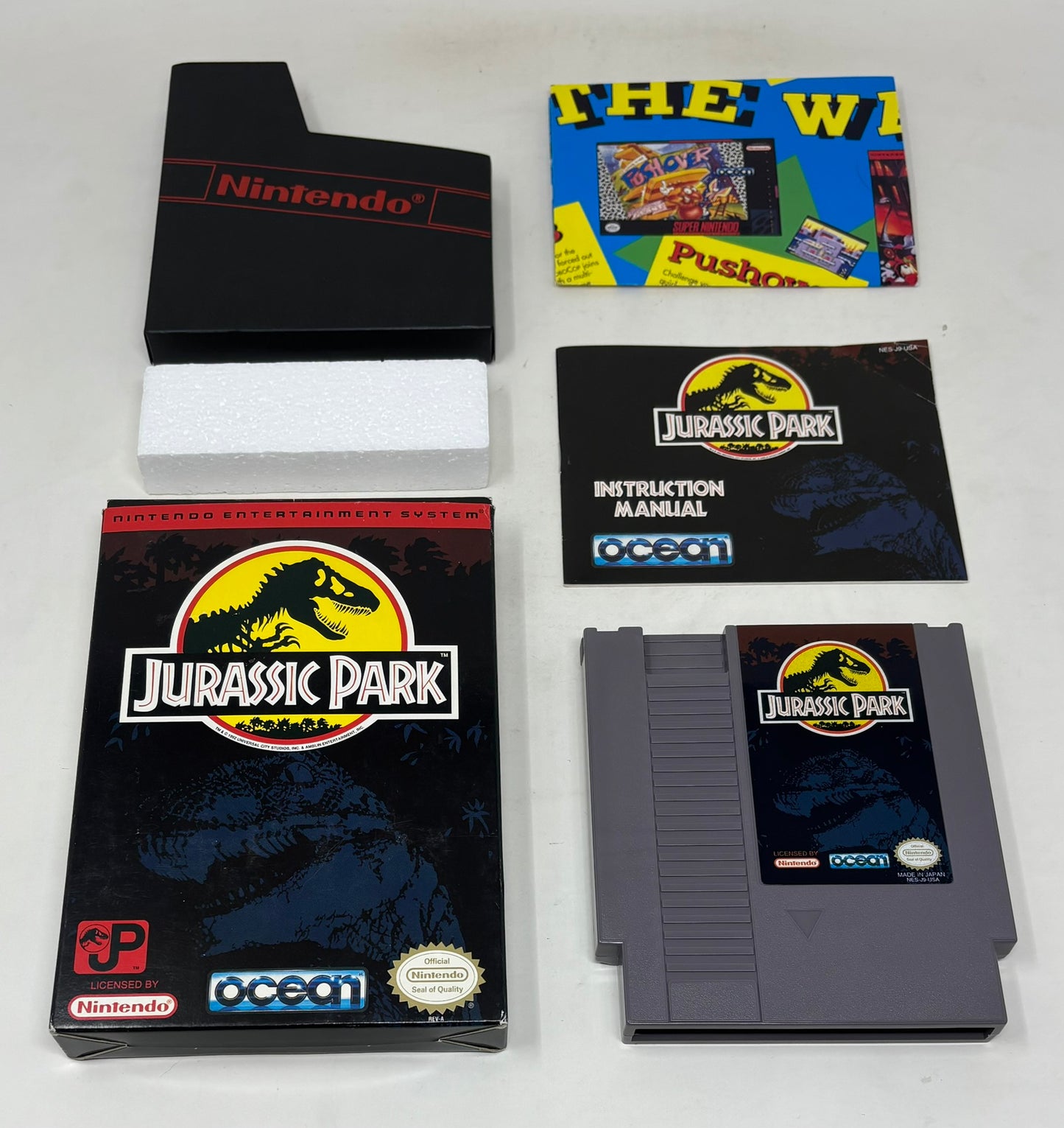 NES Nintendo - Jurassic Park - Complete