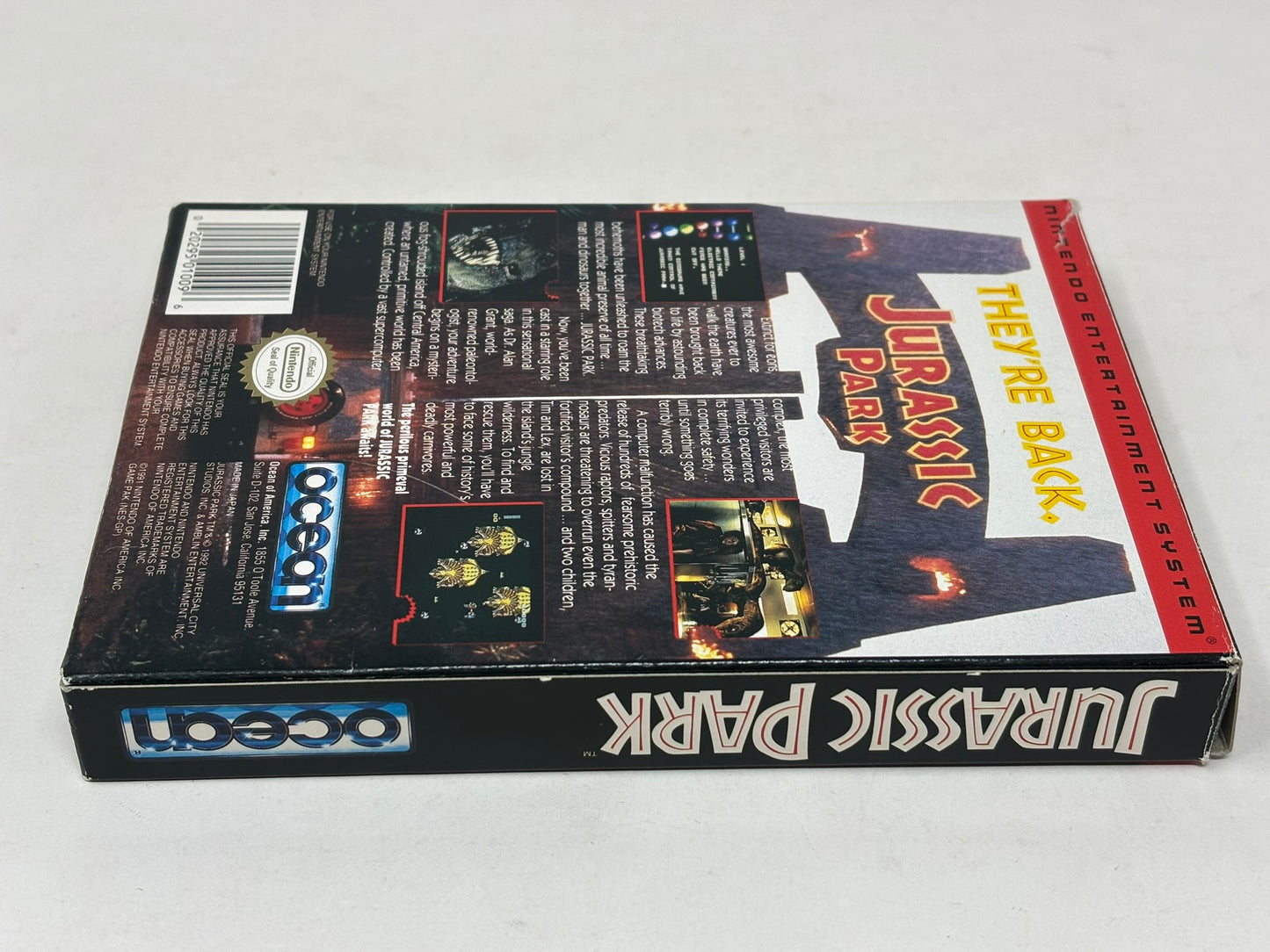 NES Nintendo - Jurassic Park - Complete