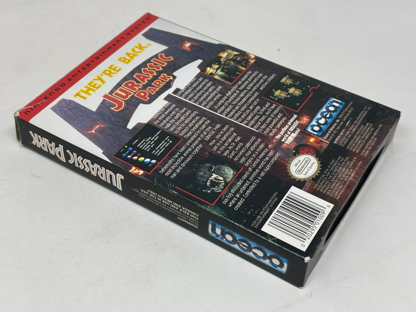 NES Nintendo - Jurassic Park - Complete