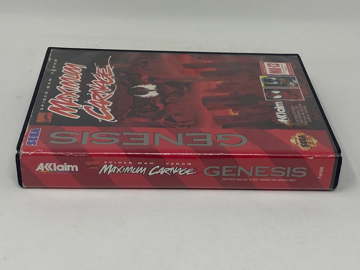 Sega Genesis - Spiderman Venom Maximum Carnage