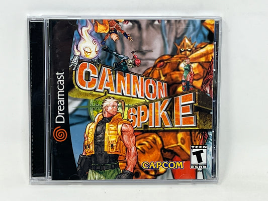 Sega Dreamcast - Cannon Spike - Complete w/ Reg. Card