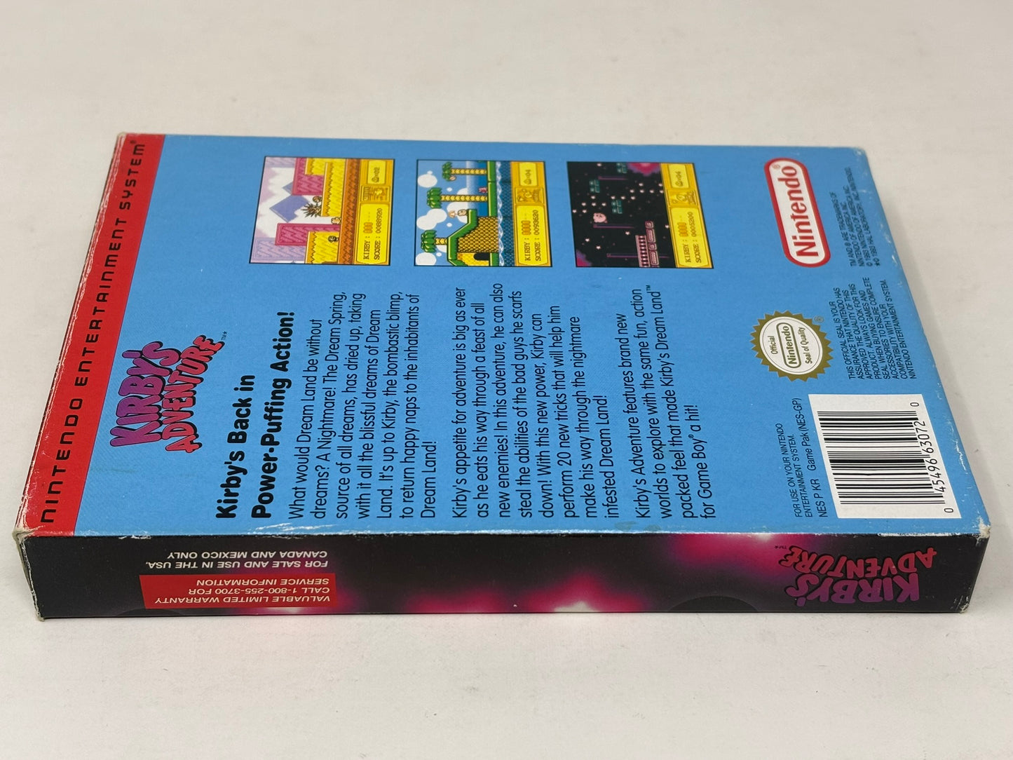 NES Nintendo - Kirby's Adventure - Complete