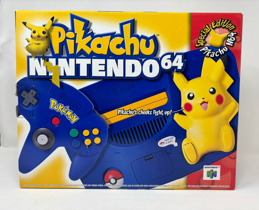 Nintendo 64 Pikachu Special Edition System Console