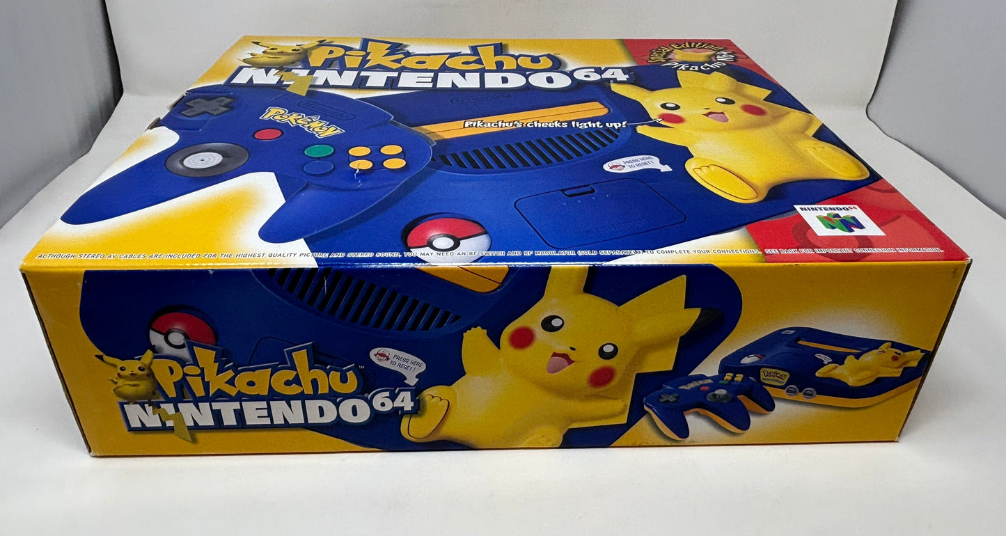 Nintendo 64 Pikachu Special Edition System Console