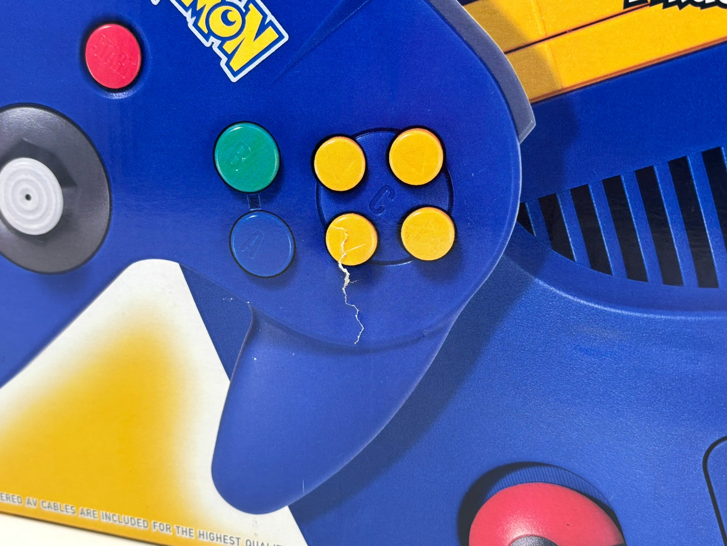 Nintendo 64 Pikachu Special Edition System Console