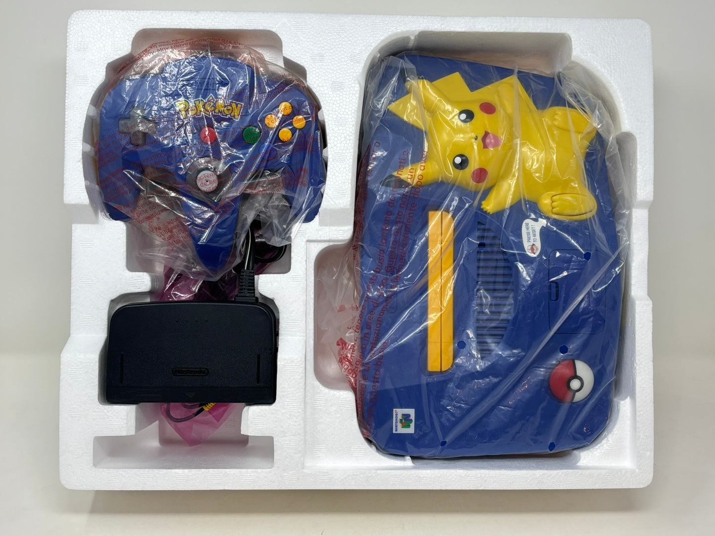 Nintendo 64 Pikachu Special Edition System Console