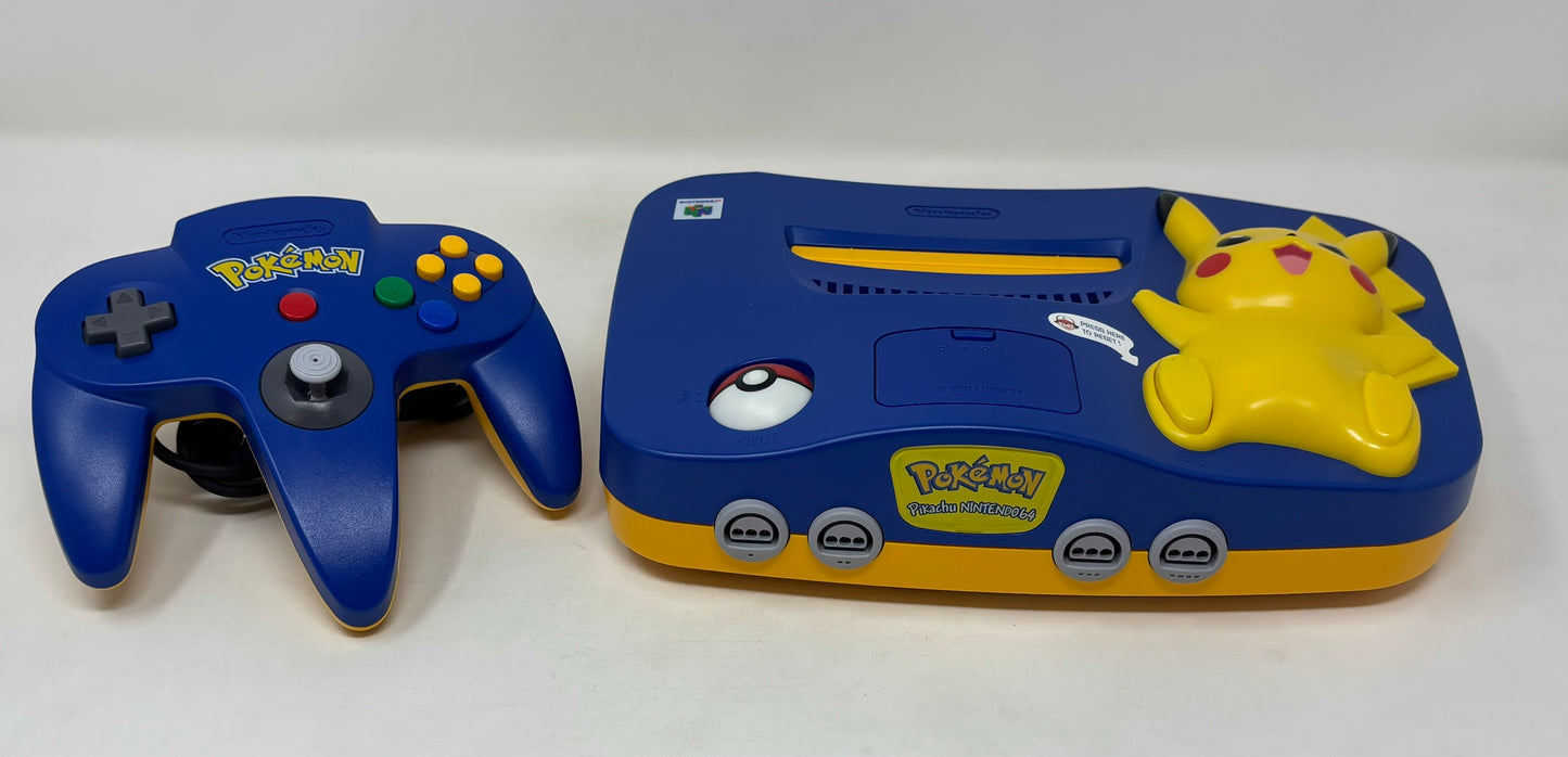 Nintendo 64 Pikachu Special Edition System Console