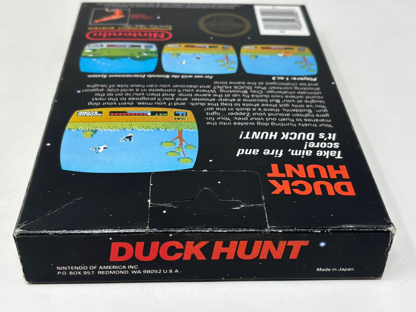 NES Nintendo - Duck Hunt (5 Screw) - Complete