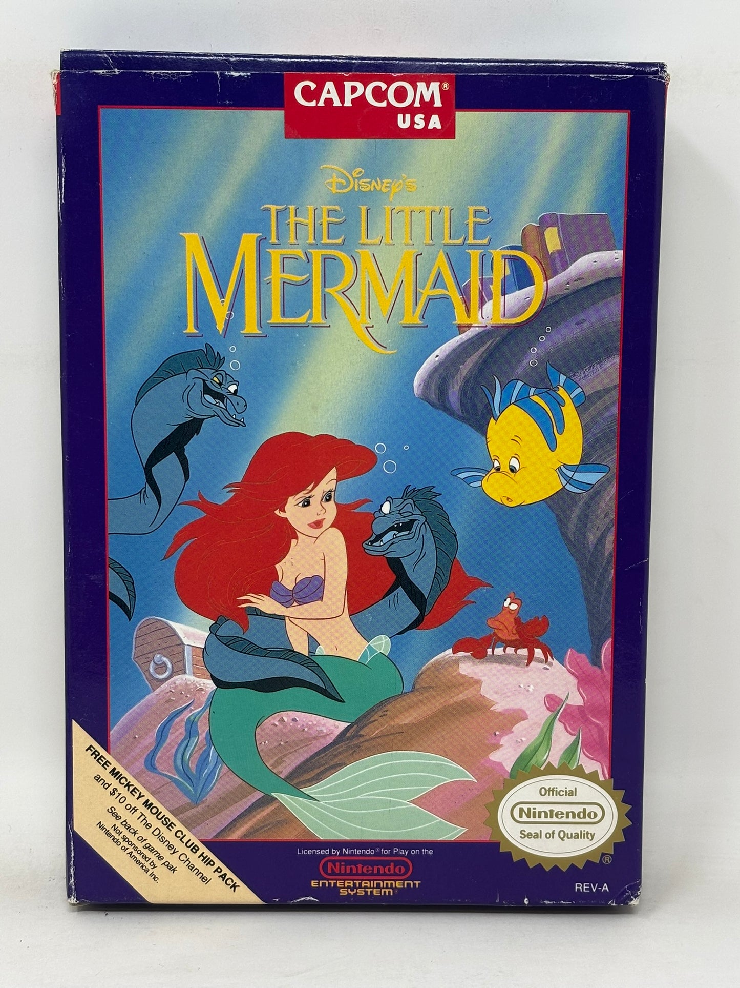 NES Nintendo - The Little Mermaid - Complete