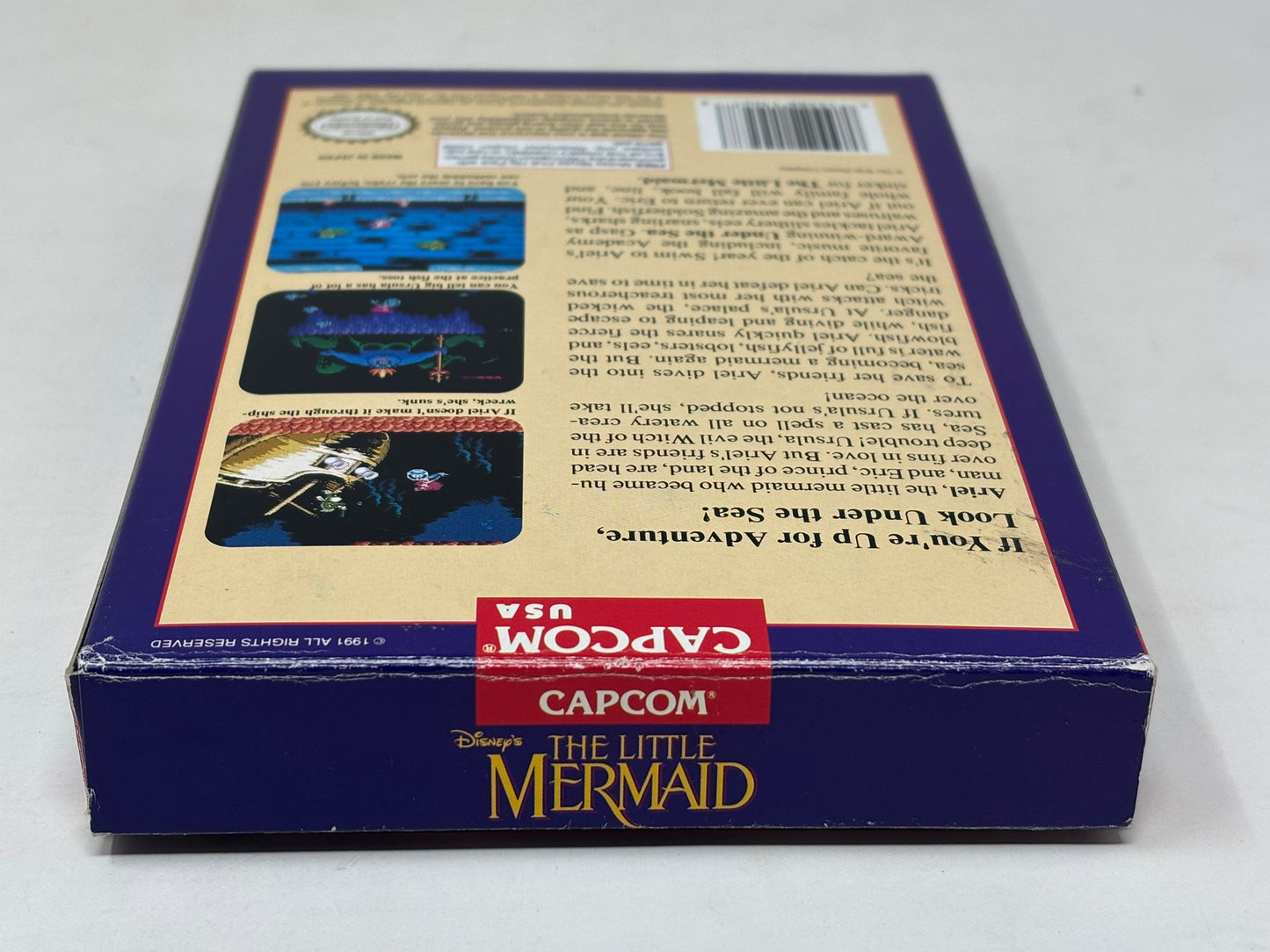 NES Nintendo - The Little Mermaid - Complete