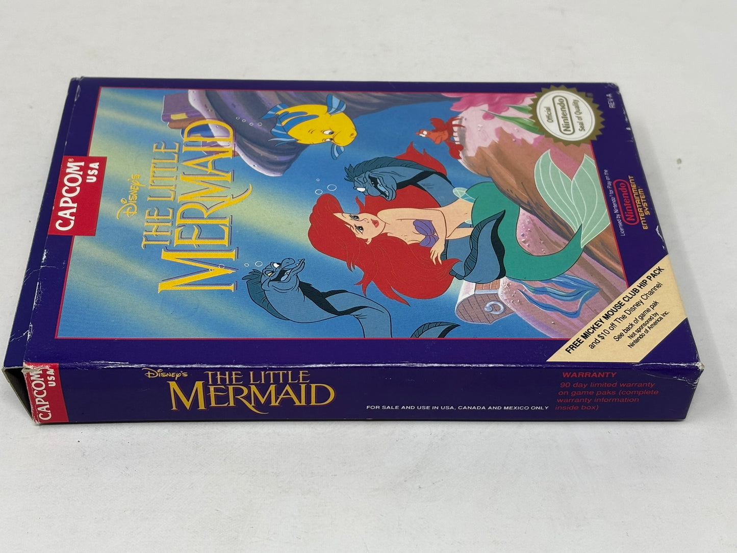 NES Nintendo - The Little Mermaid - Complete