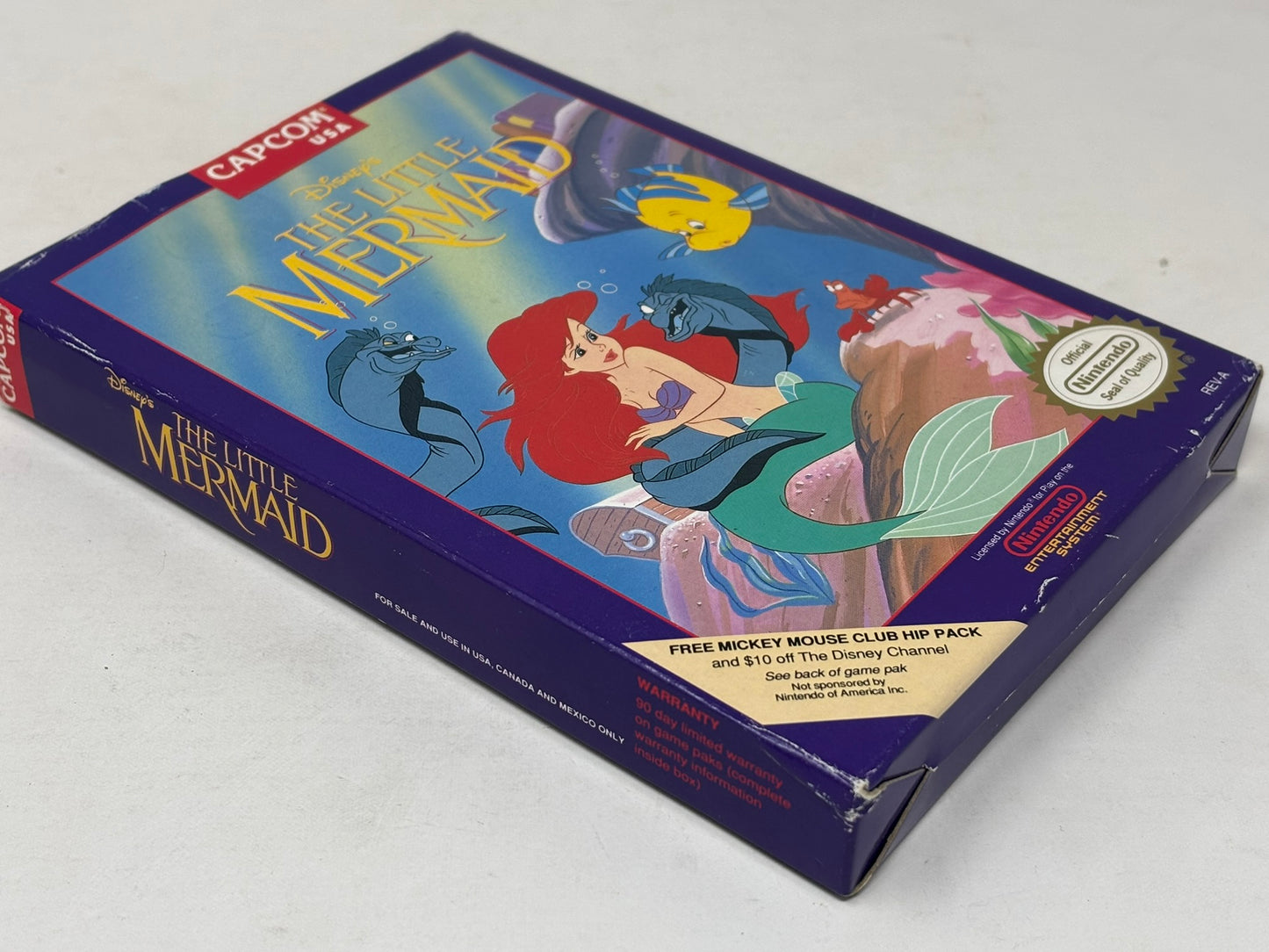 NES Nintendo - The Little Mermaid - Complete