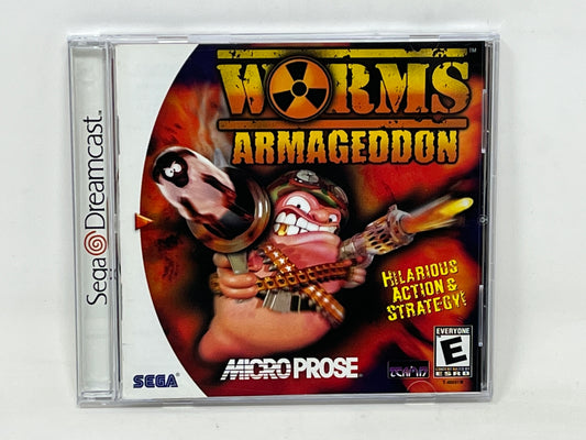 Sega Dreamcast - Worms Armageddon - Complete
