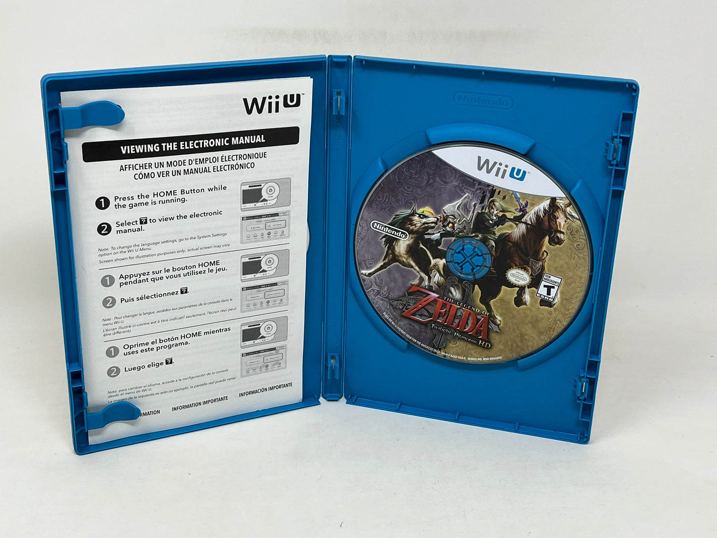 Nintendo Wii U - Legend of Zelda Twilight Princess HD