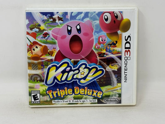 Nintendo 3DS - Kirby Triple Deluxe - Complete